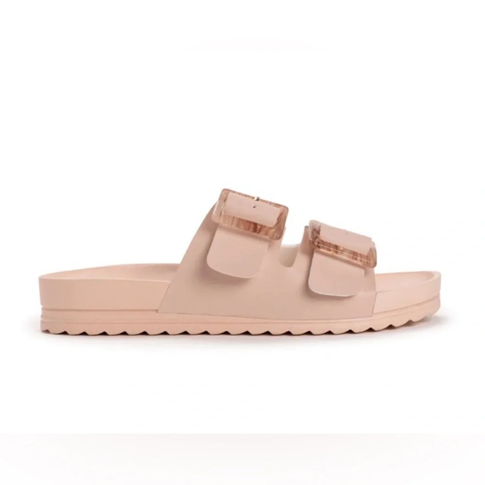Muk Luks Grand Cayman Slip-On Sandals, Slip-On Shoes, Slides, Blush Sz 8 🎉HP🎉 - Picture 3 of 16